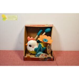 B. toys Walking Chicken Push Animal Toy Chick-n-Chase